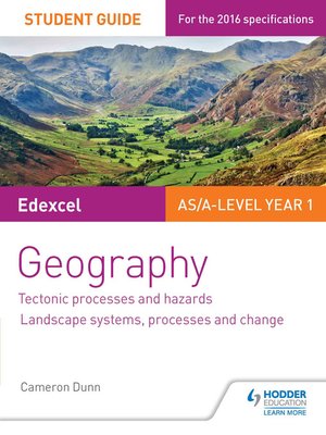 cover image of Edexcel AS/A-level Geography Student Guide 1